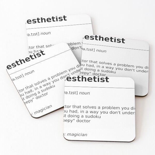 Item preview, Anaesthetist Definition designed and sold by billybillbobob.