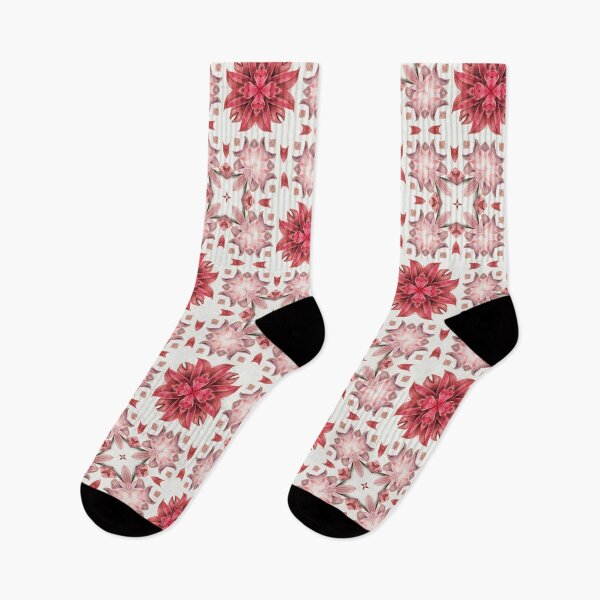 Item preview, Abstract digital flower pattern designed and sold by Muse Point.