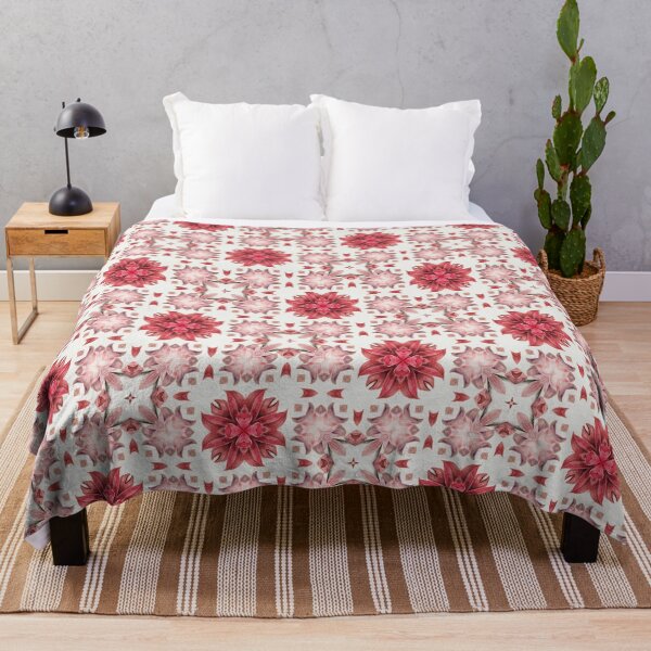 Item preview, Abstract digital flower pattern designed and sold by Muse Point.