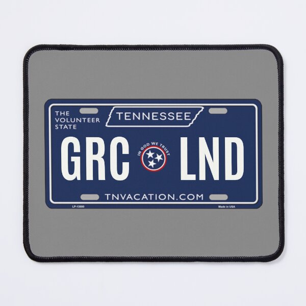 Item preview, Graceland Tennessee License Plate designed and sold by dmbdana.