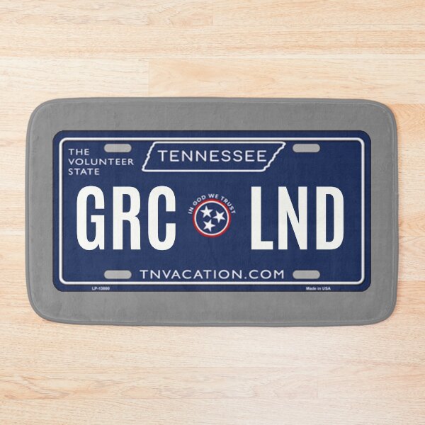 Item preview, Graceland Tennessee License Plate designed and sold by dmbdana.