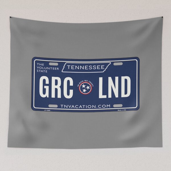 Item preview, Graceland Tennessee License Plate designed and sold by dmbdana.