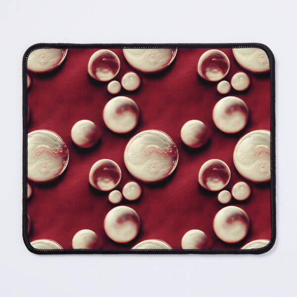 Item preview, Retro bubbles Red and White (2/4) designed and sold by sabantha.