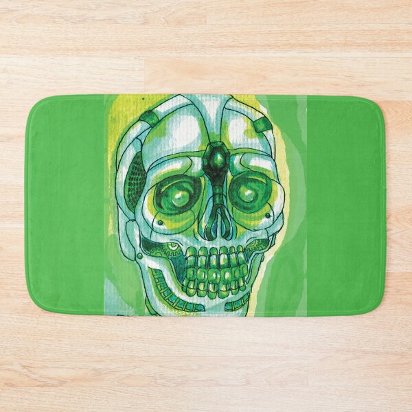 Item preview, Green Punk Skull designed and sold by DStathers-Art.