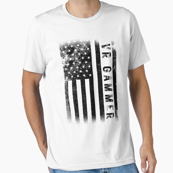 Item preview, VR Gamer American Patriotic Flag Virtual Reality designed and sold by DadJokeDescript.