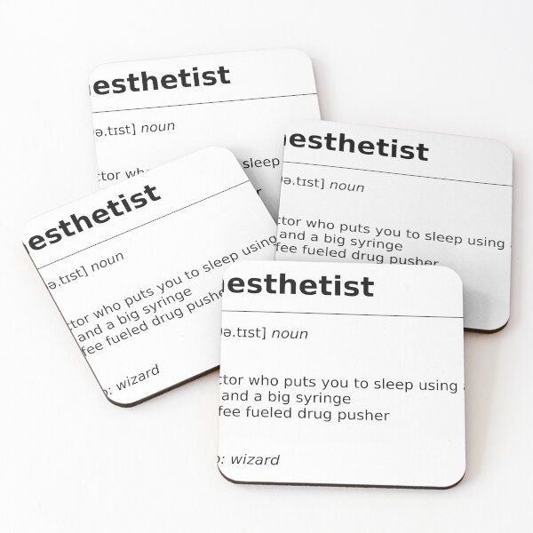 Item preview, Anaesthetist Definition designed and sold by billybillbobob.