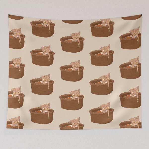 Item preview, Brown Laundry Cat designed and sold by TheFoxyWolfShop.