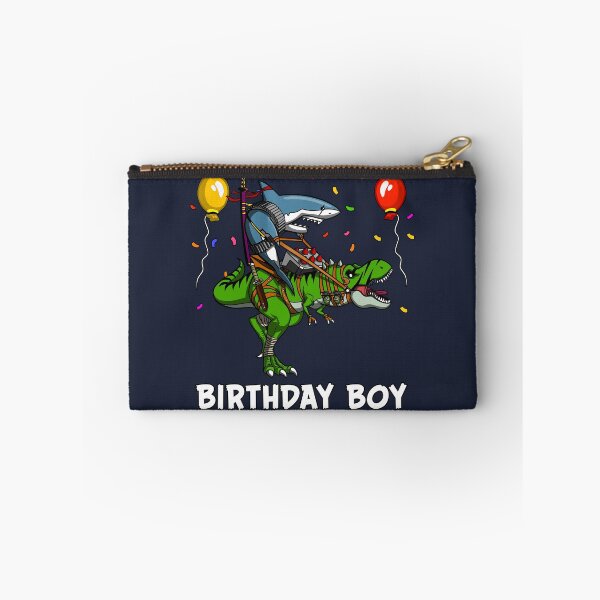 Item preview, Birthday Boy Shark Riding Dinosaur designed and sold by underheaven.