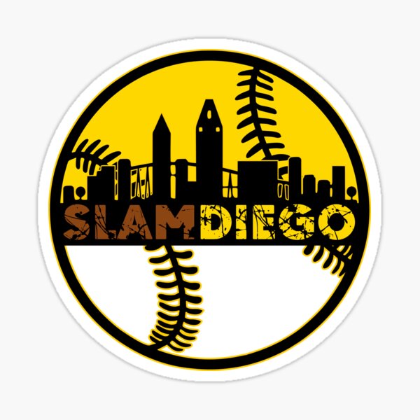 slam diego padres Sticker for Sale by Annetta Pfeffer