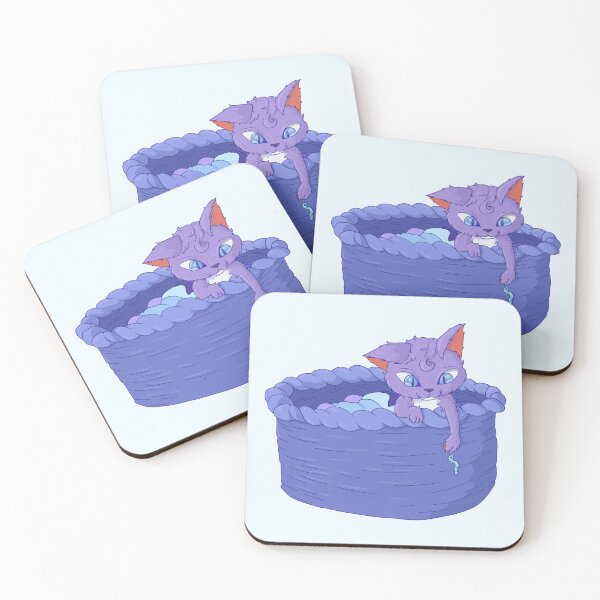 Item preview, Blue Laundry Cat designed and sold by TheFoxyWolfShop.