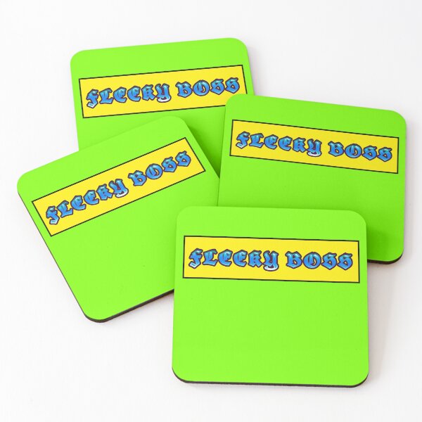 Item preview, Fleeky Boss yellow version aesthetic text design by Code03 designed and sold by Code03.