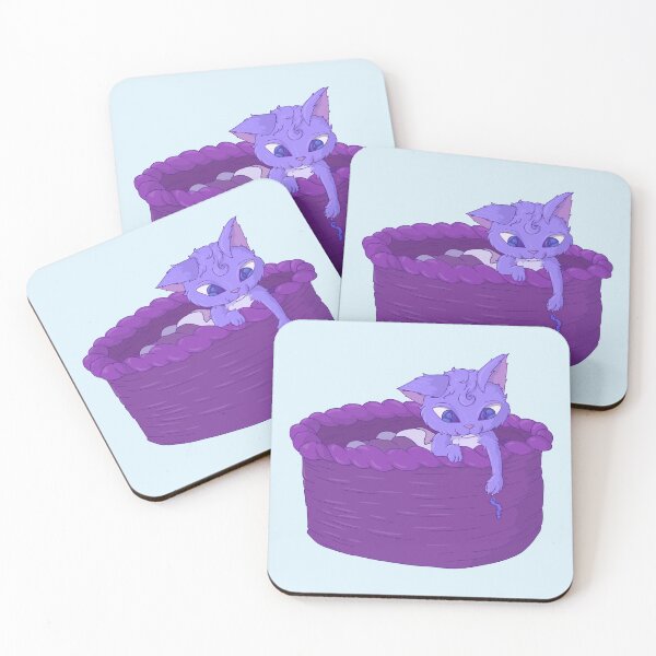 Item preview, Purple Laundry Cat designed and sold by TheFoxyWolfShop.
