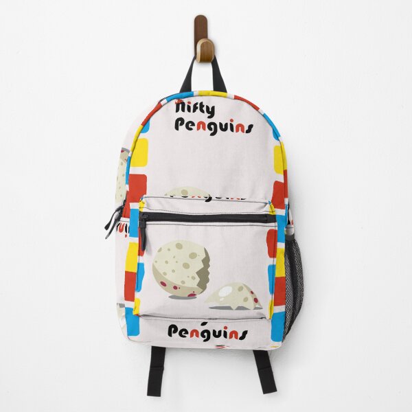 Item preview, Colorful Penguin Eggshell - Nifty Stories designed and sold by NiftyPenguins.