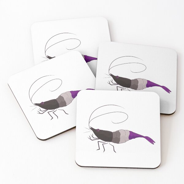 Item preview, Asexual Pride Neocaridina Freshwater Shrimp designed and sold by SnowAfterFyre.