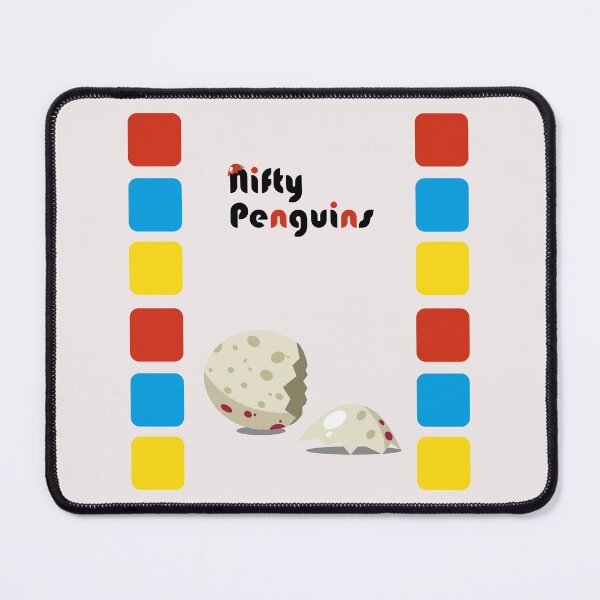 Item preview, Colorful Penguin Eggshell - Nifty Stories designed and sold by NiftyPenguins.