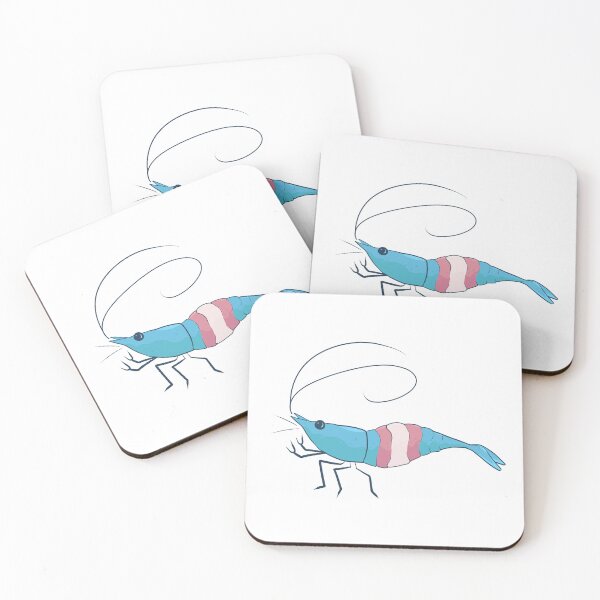 Item preview, Transgender Pride Neocaridina Freshwater Shrimp designed and sold by SnowAfterFyre.