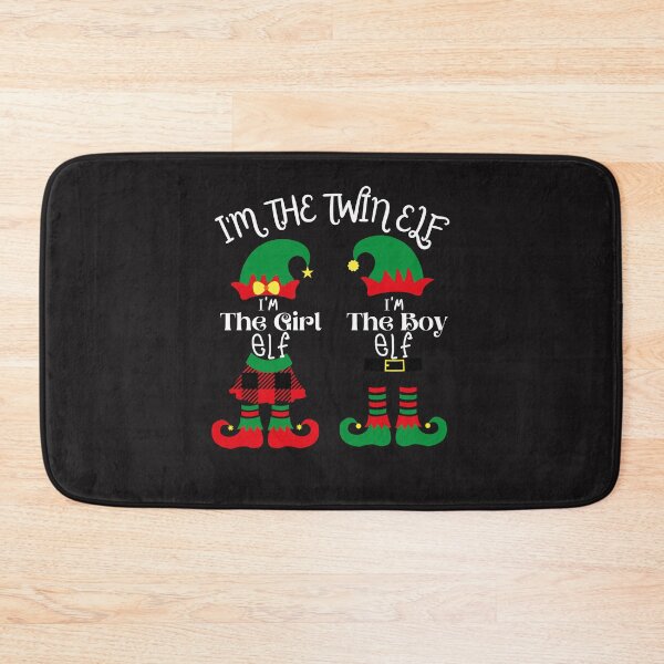 Item preview, I'm The Twin Elf, The boy and the girl Elf designed and sold by Sasidenidesign.