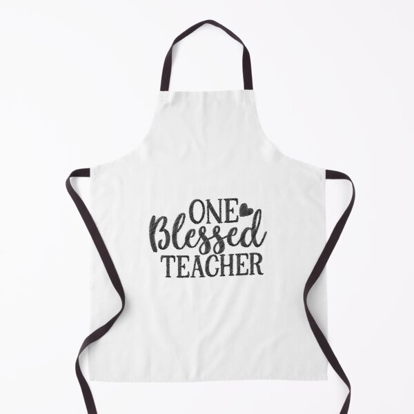 Item preview, one blessed teacher designed and sold by RedArtsDesign.
