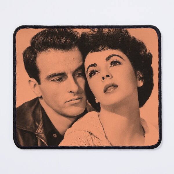 Item preview, Montgomery Clift and Elizabeth Taylor in Orange designed and sold by carmencuarzo.