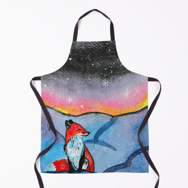 Item preview, Fox and The Winter Lights designed and sold by Niina Niskanen.