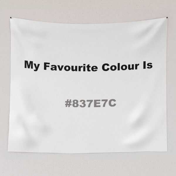 Item preview, My Favourite Colour Is #837E7C designed and sold by kiippers.