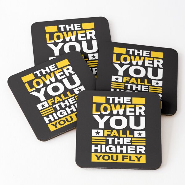 Item preview, The Lower You Fall The Higher You Fly designed and sold by netdota.