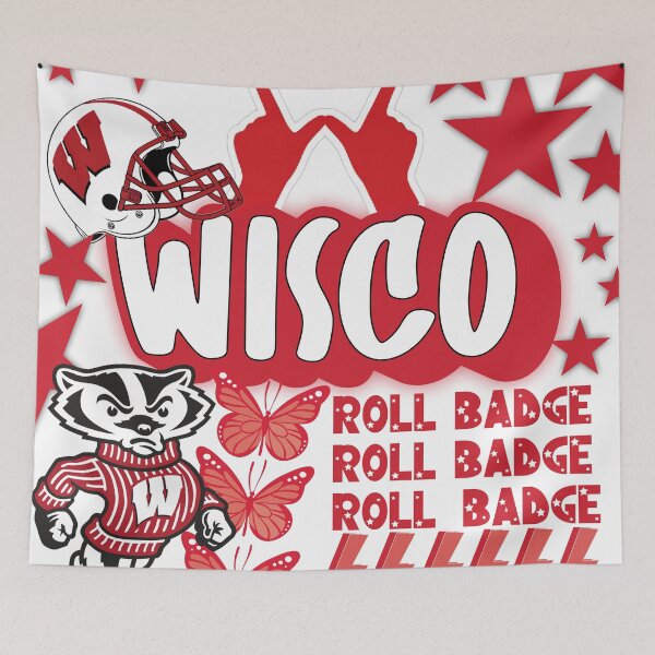 Item preview, Wisco Pillow designed and sold by TMTRENDS.