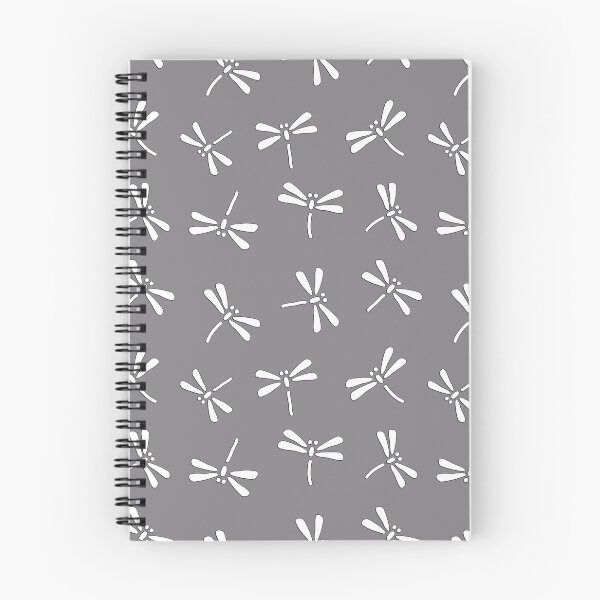 Item preview, Japanese Dragonfly Pattern, Grey / Gray and White designed and sold by Marymarice.