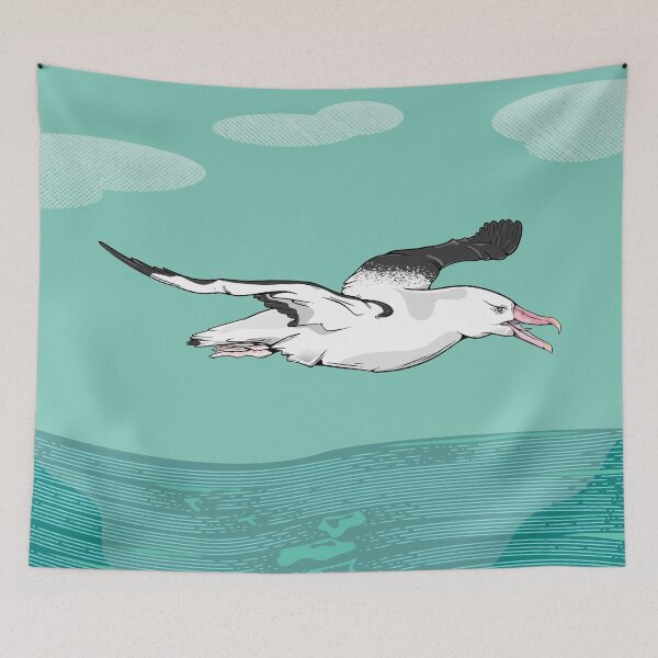 Item preview, Northern Royal Albatross Toroa designed and sold by piedaydesigns.