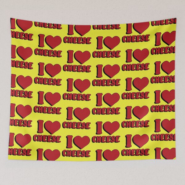 Item preview, I love cheese  designed and sold by 3leggeddogg.