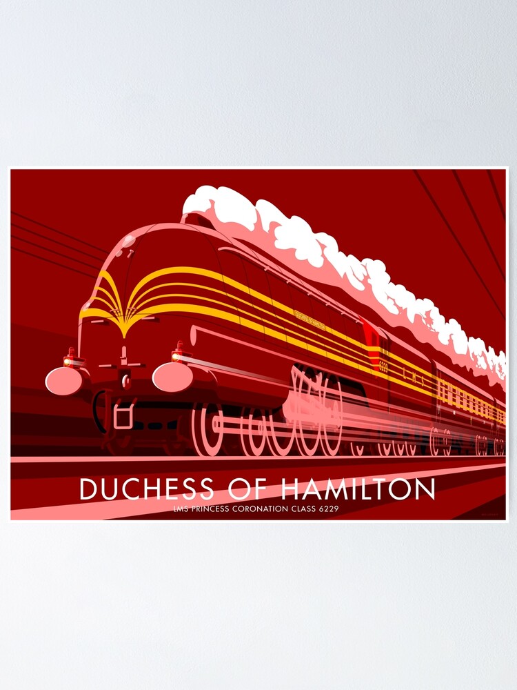 Alternate view of Duchess of Hamilton Poster