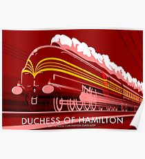 Duchess of Hamilton Poster
