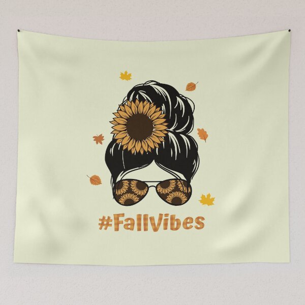 Item preview, Fall Vibes Mom designed and sold by MyMerch4u.