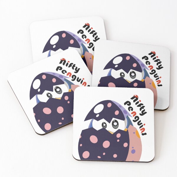 Item preview, Cute Penguins in Colorful Eggshells - Collection N. 6 designed and sold by NiftyPenguins.