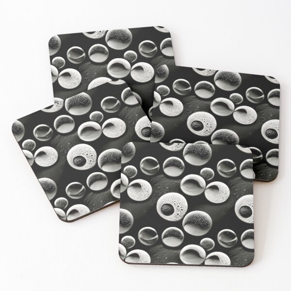 Item preview, Retro bubbles Black & White (2/4) designed and sold by sabantha.