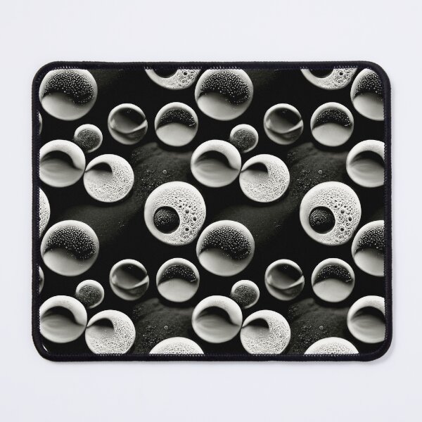 Item preview, Retro bubbles Black & White (2/4) designed and sold by sabantha.