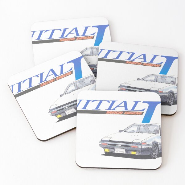 Item preview, Initial D - AE86 Logo with Author designed and sold by nerdZmarket.