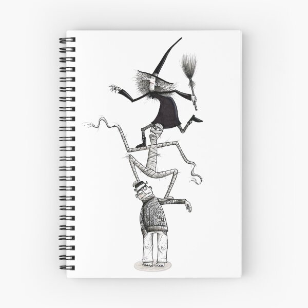 Item preview, Frankenstein - Mummy - Witch - Halloween - Mumie - Hexe designed and sold by JunieMond.
