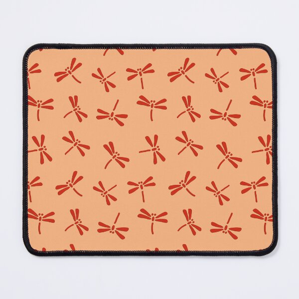 Item preview, Japanese Dragonfly Pattern, Mandarin Orange designed and sold by Marymarice.