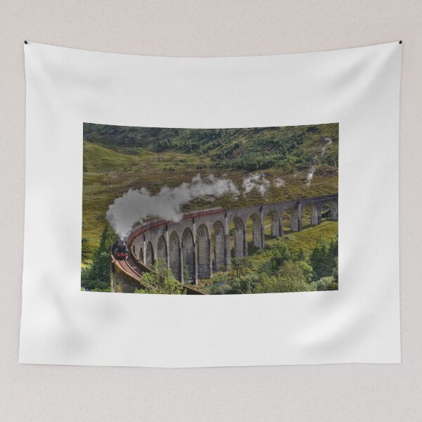 Item preview, The Jacobite Steam Train, Glenfinnan Viaduct, Scotland. designed and sold by AlbaPhotography.