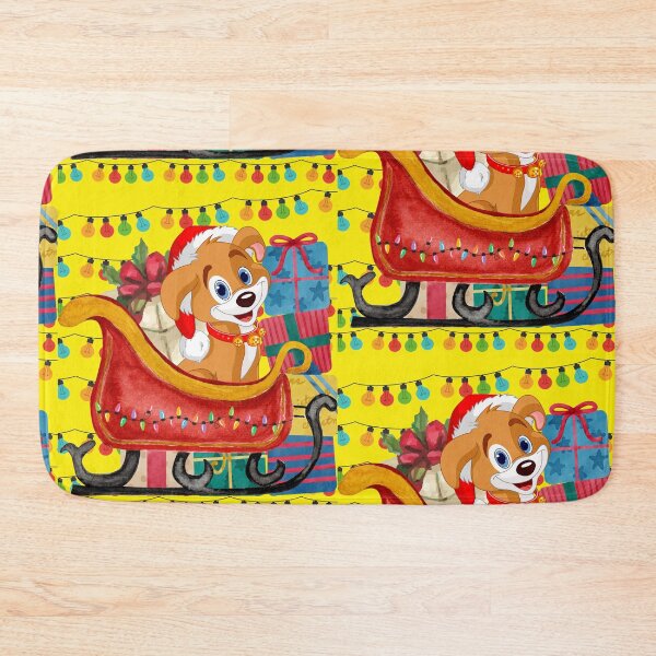 Item preview, Christmas Chronicles - Happy Dog Sleigh Gifts Fiesta designed and sold by ttsayt1earth.
