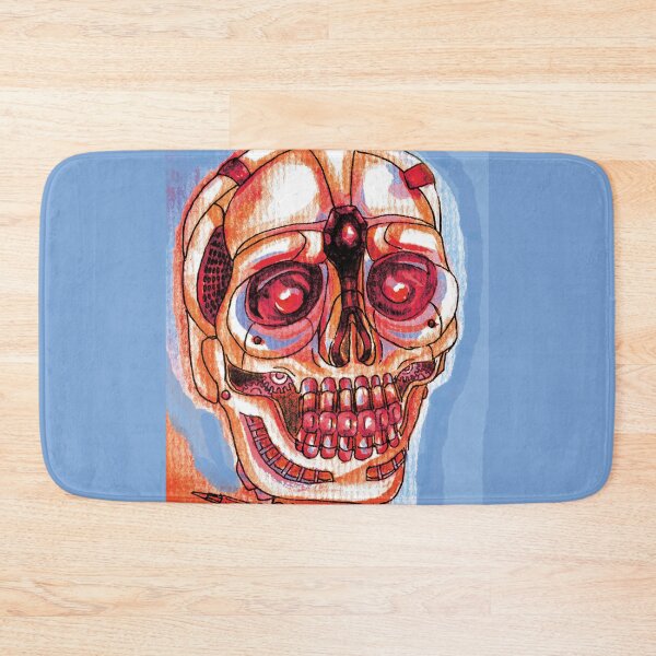 Item preview, Orange Punk Skull designed and sold by DStathers-Art.