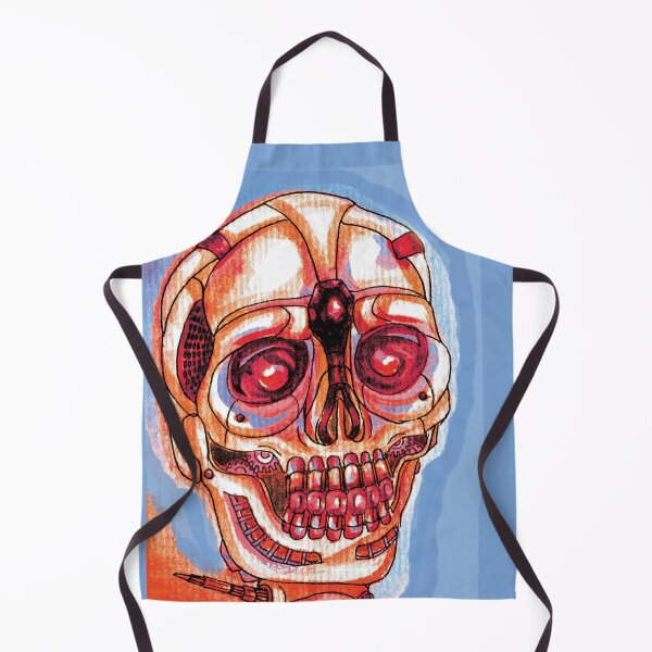 Item preview, Orange Punk Skull designed and sold by DStathers-Art.