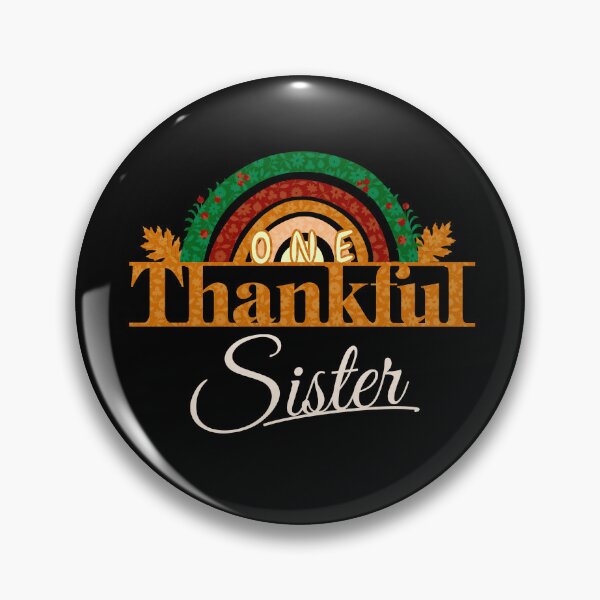 Item preview, One Thankful Sister (Boho Rainbow 2) designed and sold by SimplyMe-Plus.
