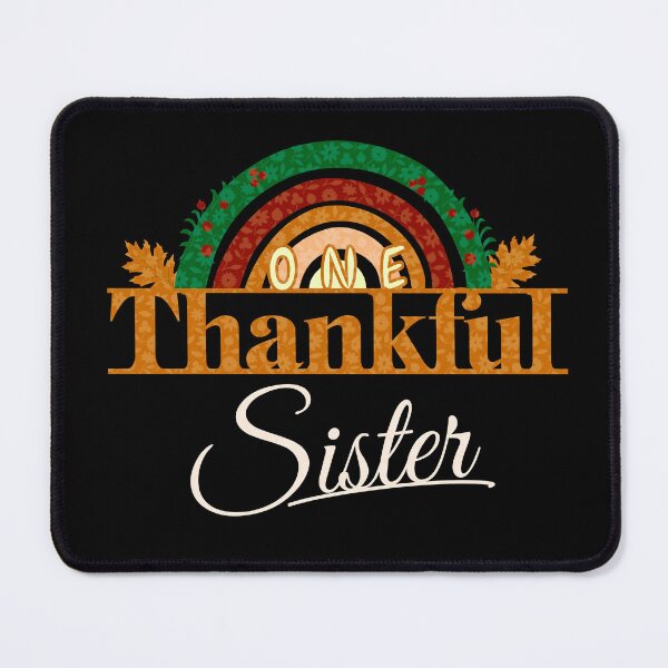Item preview, One Thankful Sister (Boho Rainbow 2) designed and sold by SimplyMe-Plus.