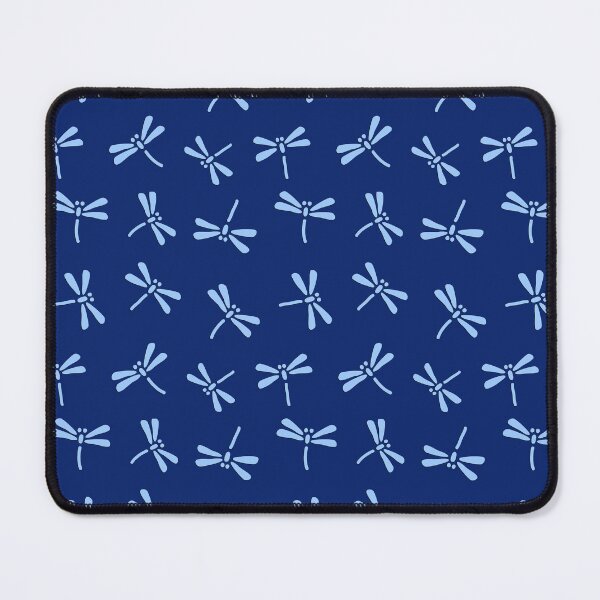 Item preview, Japanese Dragonfly Pattern, Cobalt and Sky Blue  designed and sold by Marymarice.