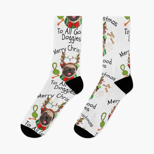 Item preview, Merry Christmas To All Good Doggies Cute Design designed and sold by EarthArtDesigns.