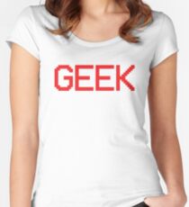 Geek Women's Fitted Scoop T-Shirt