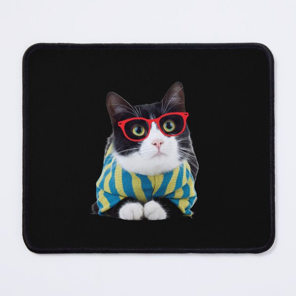 Item preview, Cat Wearing Glasses designed and sold by The Love Quill.