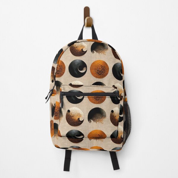 Item preview, Retro bubbles Black and Copper (3/4) designed and sold by sabantha.
